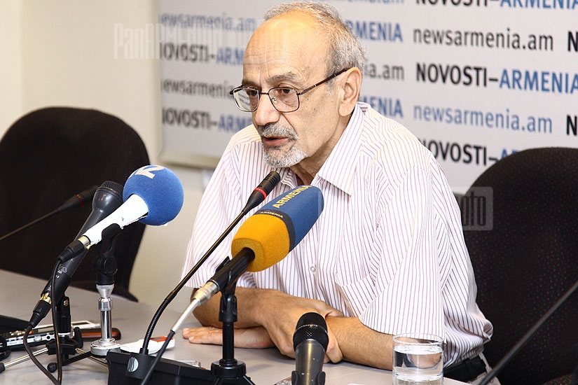 Press conference of Head of the Union of Consumers NGO Armen Poghosyan