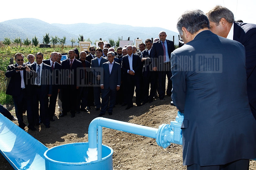 RA President Serzh Sargsyan's working visit to Tavush region