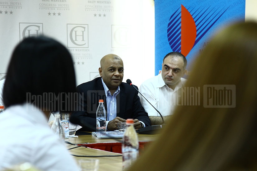 Round table discussion organized by Armenian Marketing Association and Kotler Impact company 