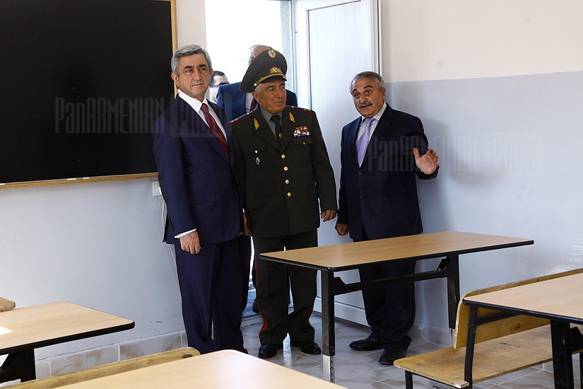 Новые воспитанники военно-образовательного комплекса «Покр Мгер» приняли присягу