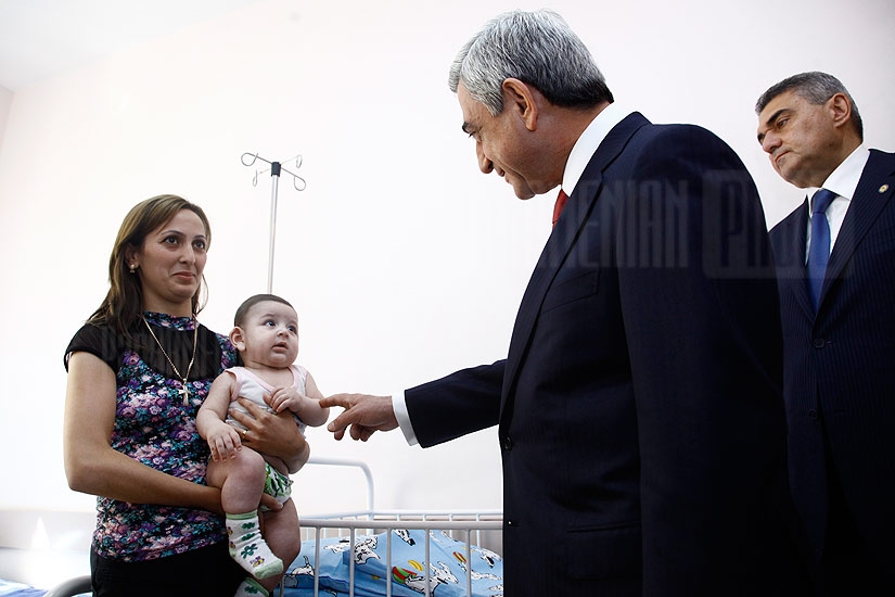 President Serzh Sargsyan visits 