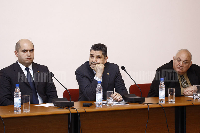 Prime Minister Tigran Sargsyan at Yerevan State University
