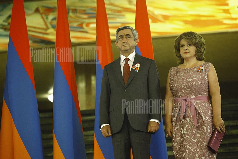 Reception on Armenia's Independence 20th anniversary