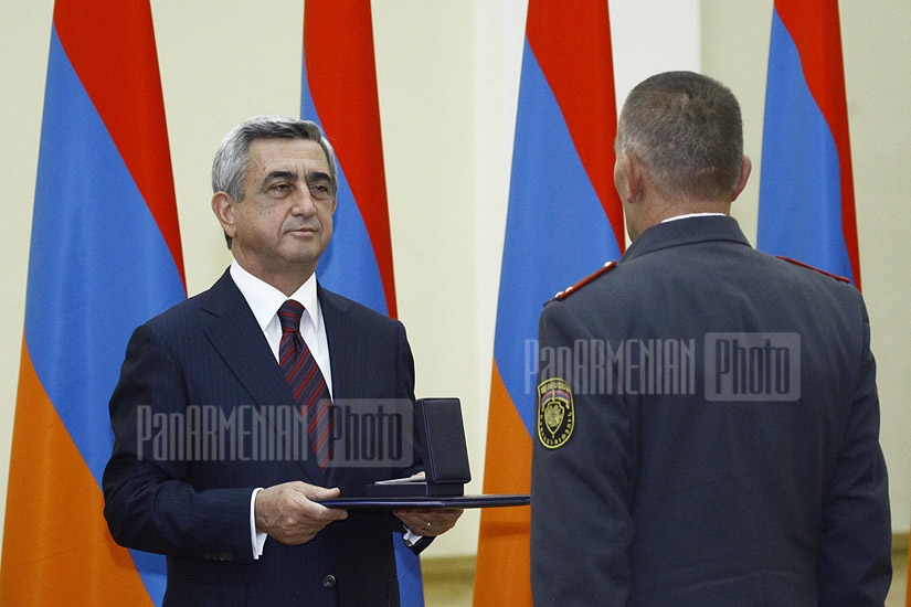 20-летие независимости Армении: Президент Армении раздал награды за вклад в сохранение армянства