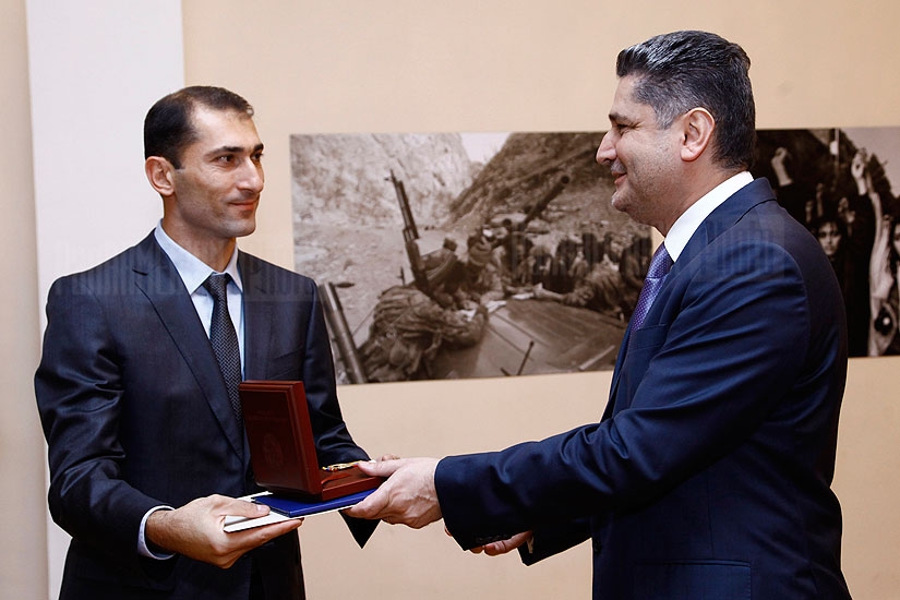 PM Tigran Sargsyan awards outstanding representatives of different areas by Prime Minister's medals