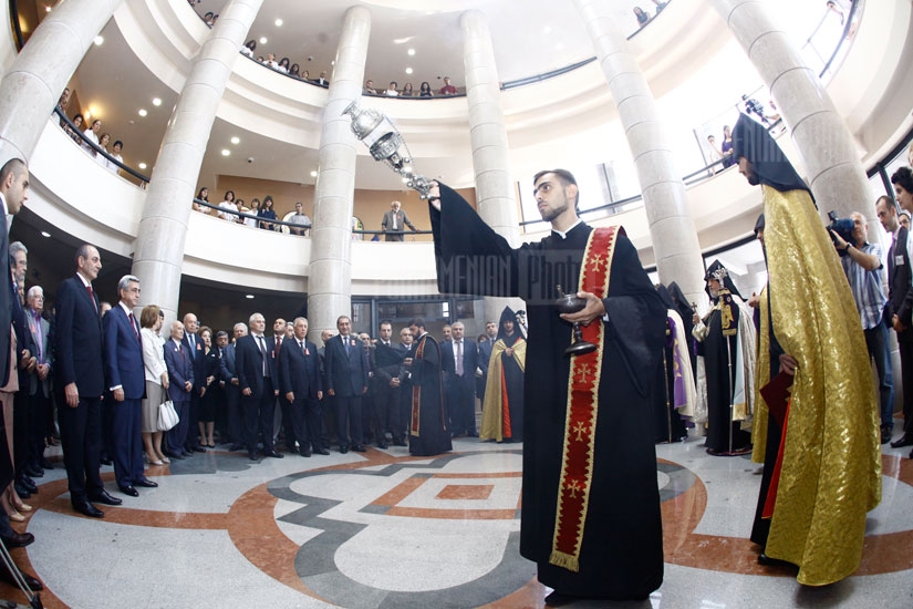 Official opening ceremony of Matenadaran's new building