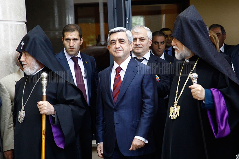 Official opening ceremony of Matenadaran's new building