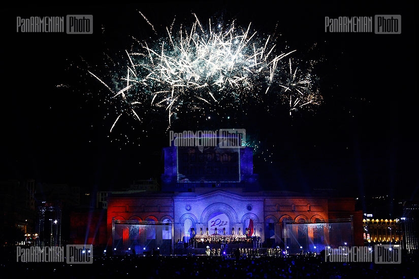 Ceremonial Heroic Ballad show dedicated to the Independence 20th anniversary