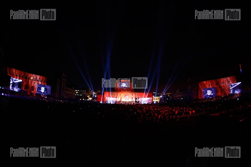 Ceremonial Heroic Ballad show dedicated to the Independence 20th anniversary