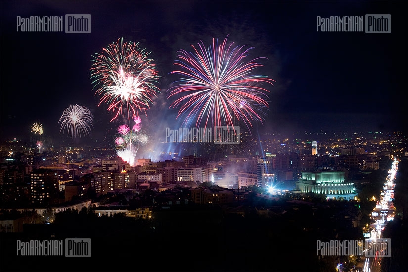 Героическая баллада в Ереване, посвященная 20-летию независимости Армении
