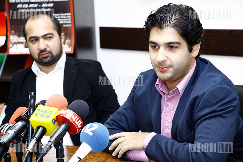 Press conference dedicated to RA Youth Symphonic Orchestra's European tour 