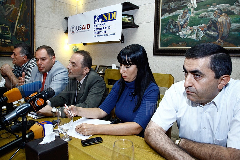Press conference dedicated to elections system