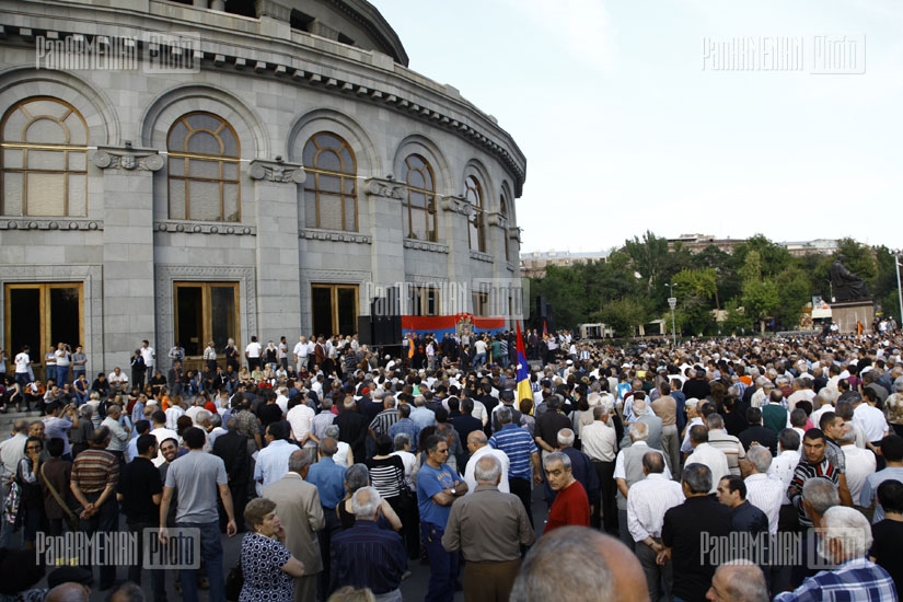 Митинг Армянского национального конгресса в Ереване - 23.09