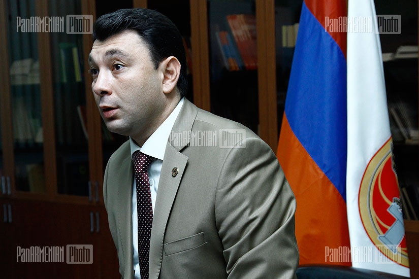 Press conference of the Press Secretary of RPA Eduard Sharmazanov