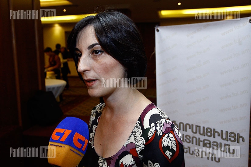 “Golden key, rusty lock” annual award ceremony held by Freedom of Information Center of Armenia