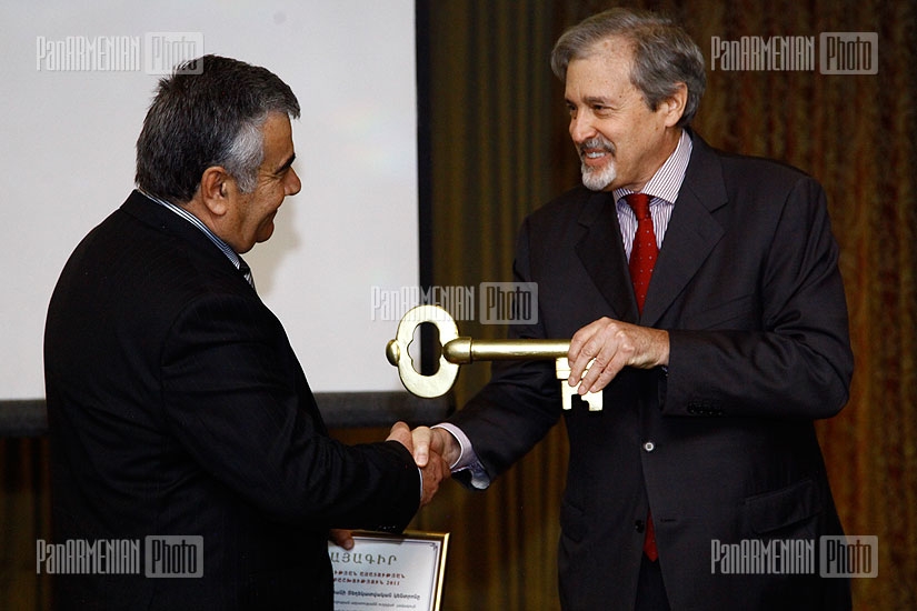 “Golden key, rusty lock” annual award ceremony held by Freedom of Information Center of Armenia