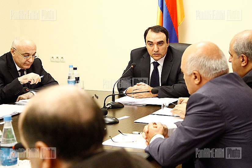 Заседание СНБ Армении, тема: борьба с наркотиками и наркоманией