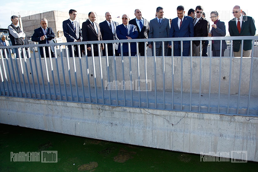 RA PM Tigran Sargsyan visits opening of Ranchpar 1 pump renovated by Millennium Challenge Account-Armenia  