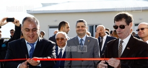 Премьер-министр Армении Тигран Саркисян и вице-президент “Вызовы тысячелетия” Патрик Файн открыли насосную станцию “Ранчпар 1”