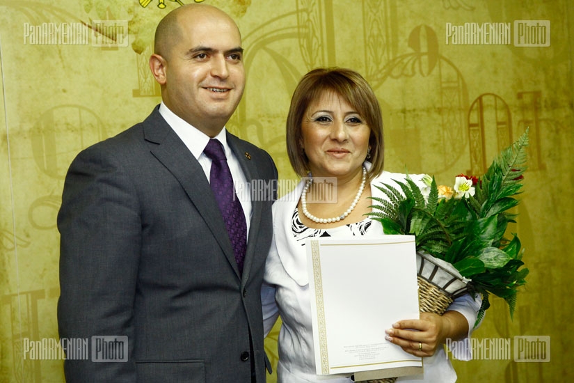 В Минобразования Армении отметили День учителя