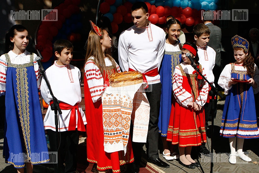 Opening of Russian Book House in Yerevan