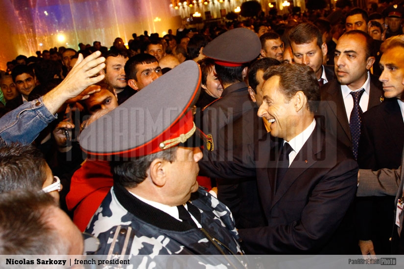Nicolas Sarkozy at Republic Square