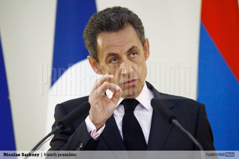Nicolas Sarkozy in Presidential House
