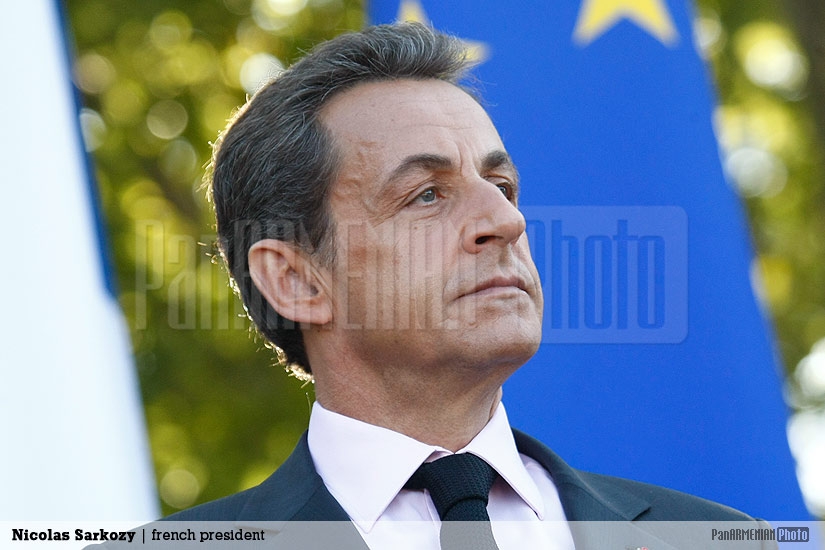 Nicolas Sarkozy at French Square
