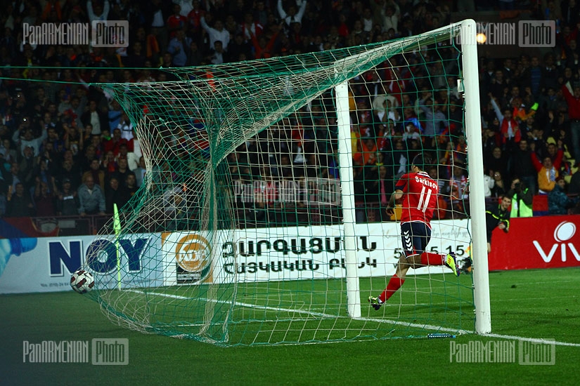 Armenia-Macedonia Euro-2012 qualifier match