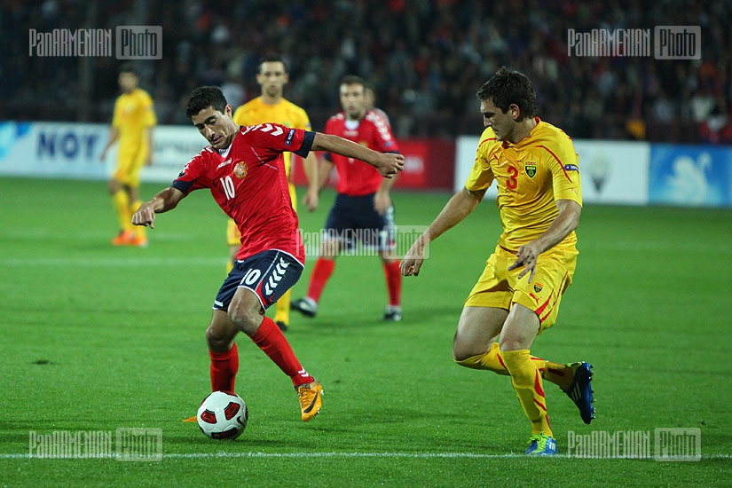 Отборочный матч Армения-Македония