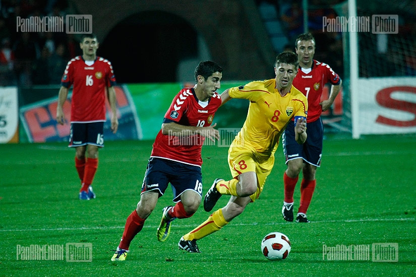 Отборочный матч Армения-Македония