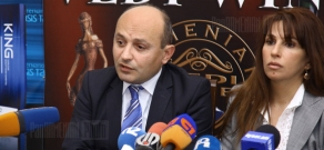 Press conference of Stepan Safaryan and Zaruhi Postanjyan