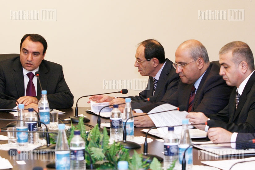 RA NSC holds a session concerning events taking place within the frameworks of CSTO 