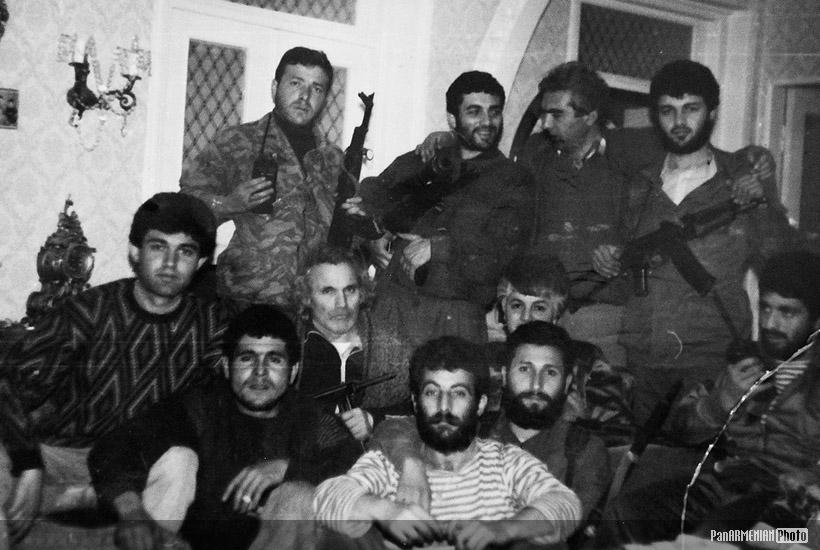 Hayro, Vahan, Armen (Shmays), Lernik, Hayk, Ghazar, Aram. Artsakh, Karintak. 20.12.1991