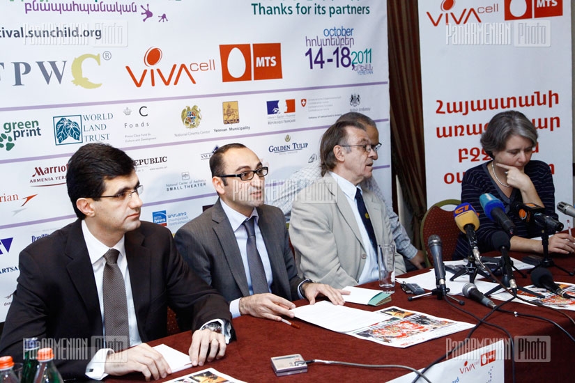 Press conference dedicated to Sunchild'' 3rd environmental festival