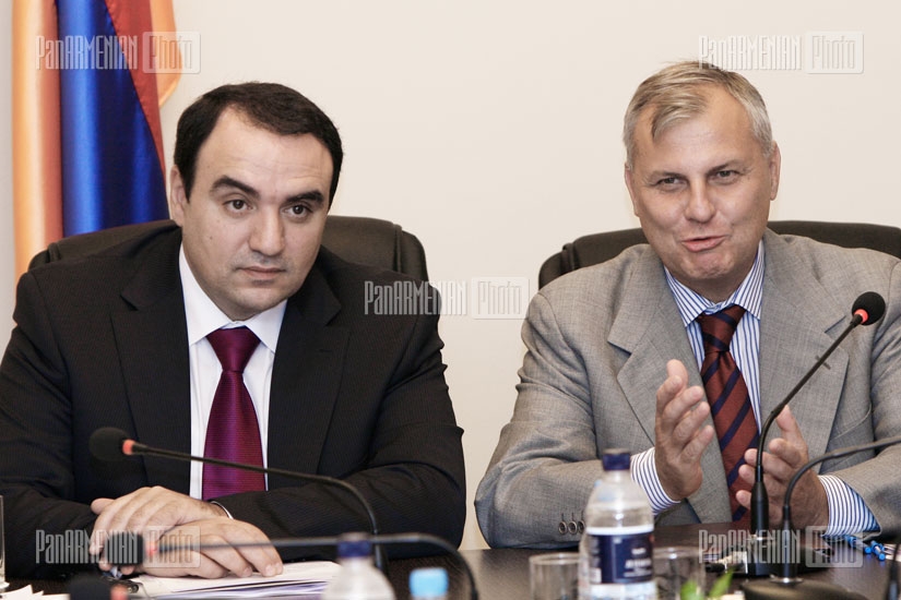 Заседание овета нацбезопасности РА и Делегации Еврокомиссии в Армении