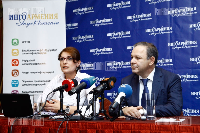 Press conference of Ingo Armenia CEO Levon Altunyan