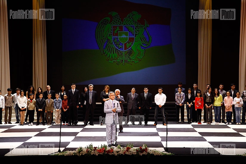 Торжественное мероприятие, приуроченное к 60-летию армянского гросмейстера Рафаэля Вааняна