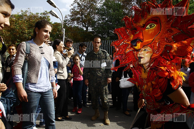 Yerevan zoo's 70th anniversary celebration
