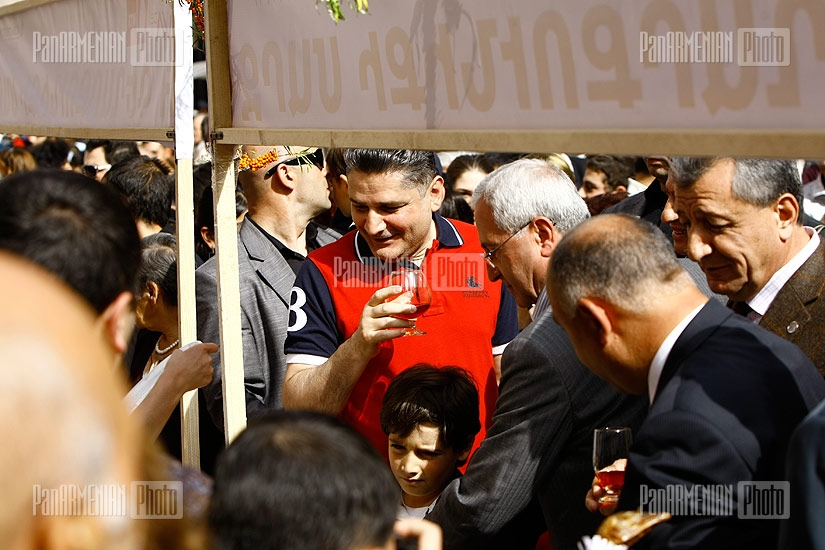 Agricultural expo at Yerevan Northern Avenue 