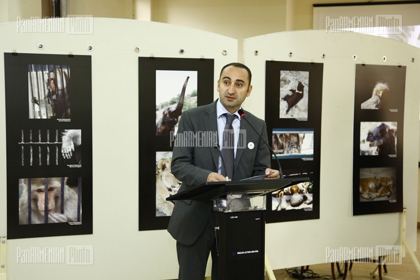 Photo exhibition dedicated to the 70th anniversary of Yerevan zoo