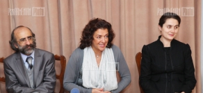 Press conference of pianist Elena Bashkirova