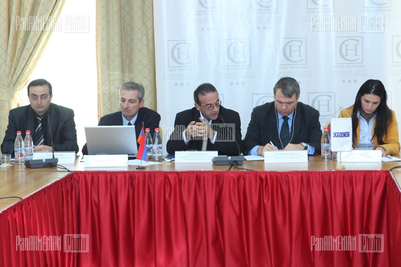 Презентация результатов проведенного при содействии ОБСЕ исследовний по защите свидетелей в Армении