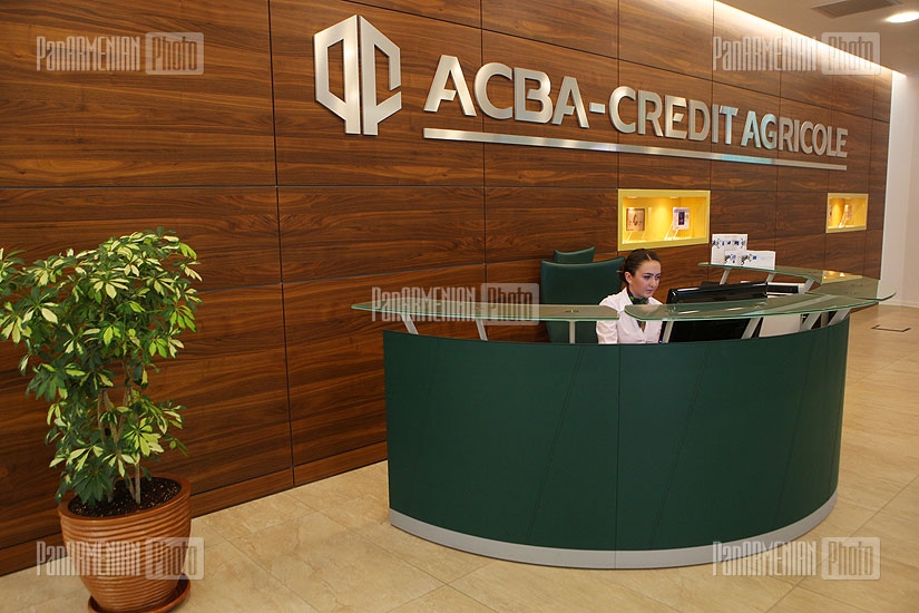 Official opening of Armenia branch of  ACBA Credit-Agricole Bank