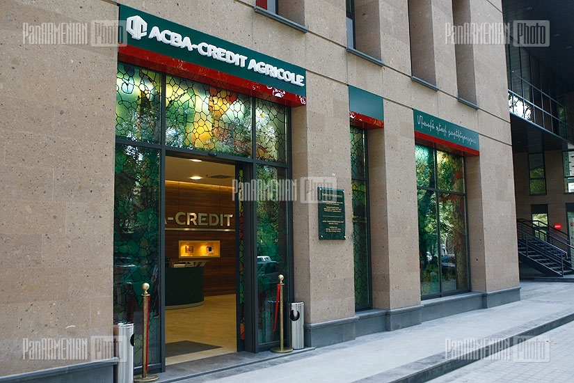 Official opening of Armenia branch of  ACBA Credit-Agricole Bank