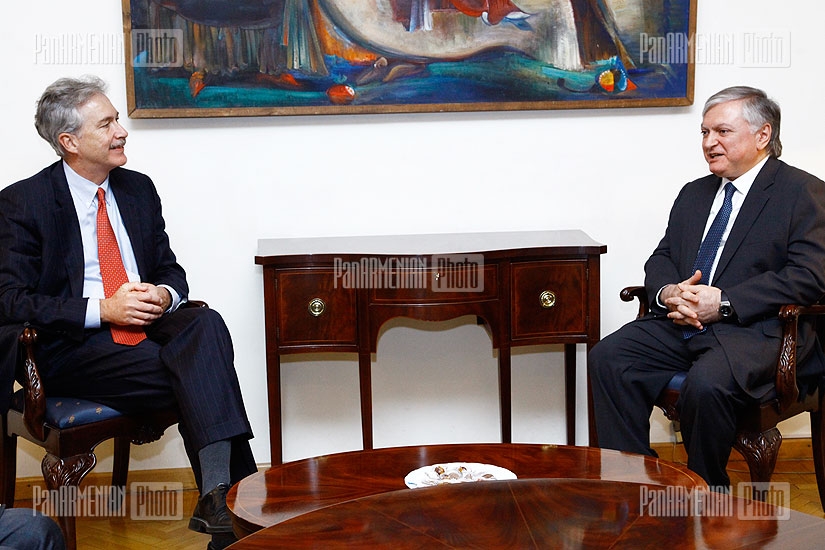 ՀՀ արտգործնախարար Էդվարդ Նալբանդյանն ընդունեց ԱՄՆ պետքարտուղարի առաջին տեղակալ Ուիլյամ Բերնսին