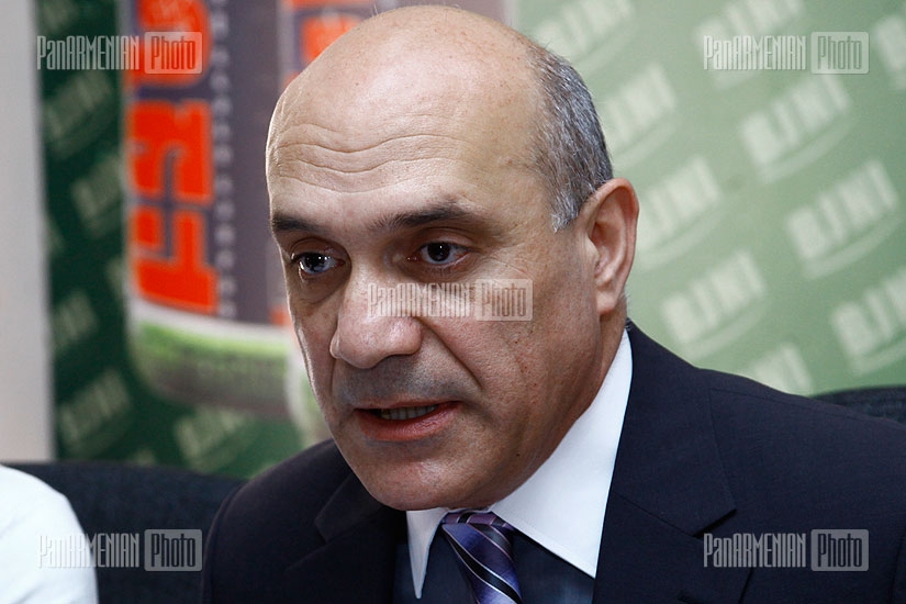 Press conference of Chairman of Committee for Protection of Freedom of Speech Ashot Melikyan 