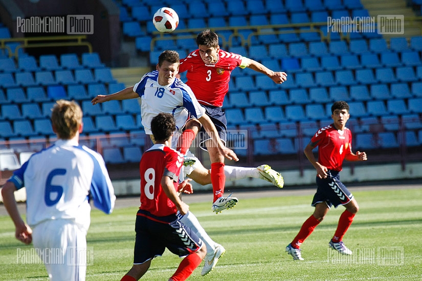 В отборочном этапе ЧЕ до 19 лет Армения победила Словакию с счетом 2:1