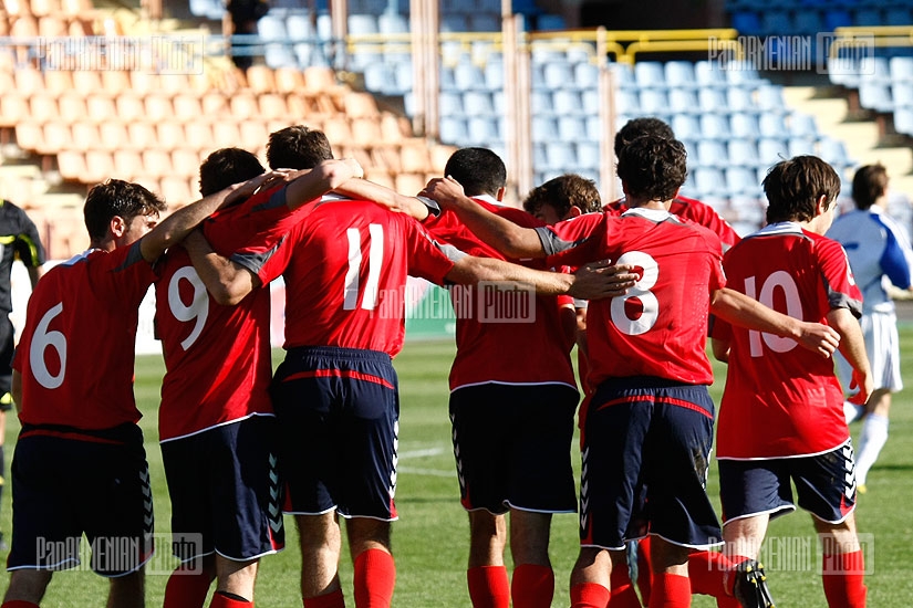 Armenia-Slovakia UEFA U19 Championship qualifier football match 