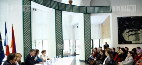 Пресс-конференция, посвященная проводимым в Ереване во второй Дням французской литературы 